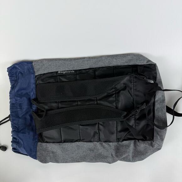 WVU Mountaineers Drawstring Backpack Cinch Bag Logobrands West Virginia - Picture 2 of 8